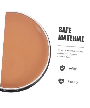 NOLITOY 1pc Makeup Wax - Safe Skin Wax for Halloween Makeup Fake Scabs Wounds & Scars | 6x2cm Modeling Wax Tool - Buy Online on SooperMarket.com