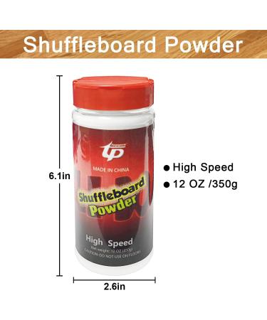 TORPSPORTS Shuffleboard Powder Wax Set - Includes Sand Wax, Dustpan, and Mini Broom - Buy Online on SooperMarket.com
