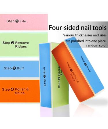4-Way Shiny Block | Nail Buffer for Perfect Shine | 1 Count - Buy Online on SooperMarket.com