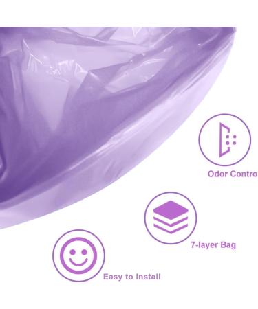 Buy 10pcs NizirioOo Refill Film for Diaper Pail - Odor-Tight Cassettes Compatible with Tommee Tippee Sangenic Tec | International Shipping Available - Buy Online on SooperMarket.com