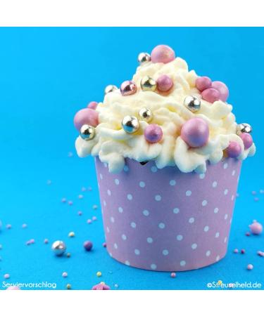 Streuselheld Schokomix Pink 40g - Premium Chocolate Sprinkles for Cakes Cookies & Pastries - International Shipping Available - Buy Online on SooperMarket.com