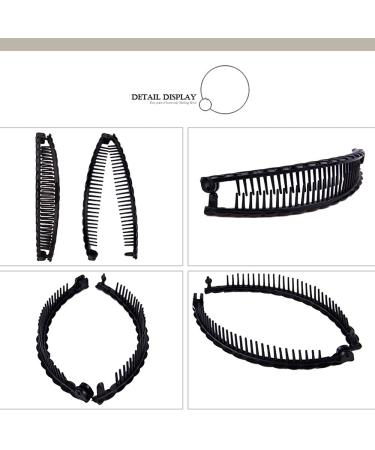 Aaiffey 4pcs Vintage Banana Hair Clips for Thick Curly Hair - Hair Accessories Set for Women - Buy Online on SooperMarket.com