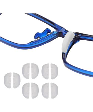 Folpus 10pcs Silicone Children Eyeglass Nose Pads - Comfortable Soft Thickened Replacement for Eyewear & Sunglasses - White - Buy Online on SooperMarket.com