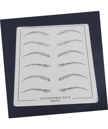 NOLITOY 6 Pcs Eyebrow Practice Skin Eyebrow Microblading Skin Eye Brow Practice Skin - Buy Online on SooperMarket.com