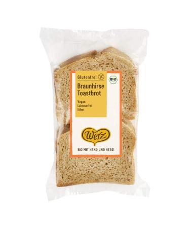 Werz - Brown millet toast bread gluten-free - 250 g - pack of 4