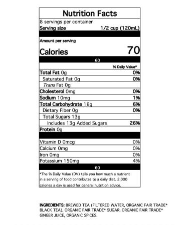 Bhakti Fair Trade Vegan Premium Chai Tea Concentrate 2-Pack - Original Flavor - 64 Fl Oz Total - Buy Online on SooperMarket.com