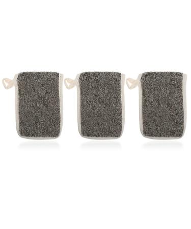 FRCOLOR Bath Sponge Dr Sasquatch Soap Holder Bag Microfiber Soap Exfoliating Saver Bag Hanging Soap Pouch Soft Soap Bags for Body Face Cleaning 3pcs Cleaning Sponge Cleaning Sponge