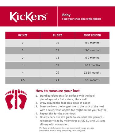 Kickers Unisex Kids Kick Hi Leather Ankle Boot - 2 UK Child, White - Buy Online on SooperMarket.com
