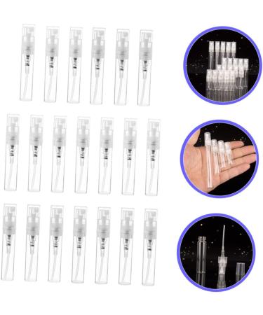 Angoily 40 Pcs Refillable Perfume Spray Vials - Small Portable Travel Glass Bottles 0.1 Oz - Ideal for Samples & On-the-Go Fragrance - Buy Online on SooperMarket.com