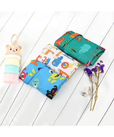 Ballery 3 Pcs Wet Dry Bag Set | Waterproof Reusable Nappy Cloth Diaper Travel Bag with Handle and Zipper Pockets - Ideal for Baby, Beach, Pool, Gym - Buy Online on SooperMarket.com