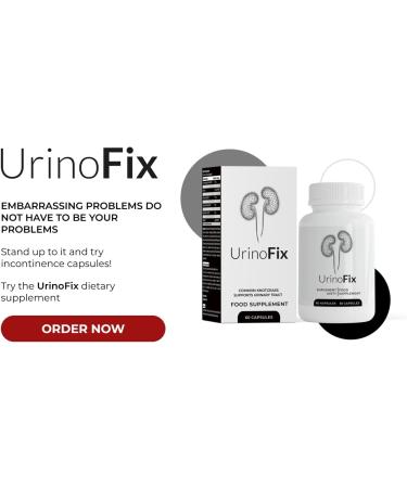 Urinofix (240 Capsules) - Effective Solution for Urinary Incontinence | Healthy Urinary Tract Support - Buy Online on SooperMarket.com