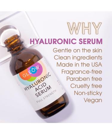New 2024 Pure Hyaluronic Acid Serum - Hydrating & Anti-Aging Face Serum for Women | 2oz for Dry Skin & Dark Spots - Buy Online on SooperMarket.com
