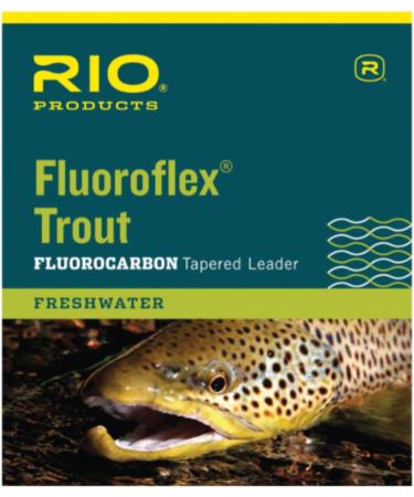 Rio Fly Fishing Fluoroflex Trout Leader 9ft - 6X - 3 Pack - Buy Online on SooperMarket.com