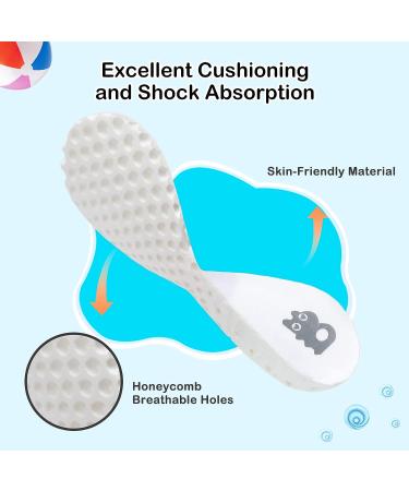 Besroad Kids Water Sport Shoes Toddler Outdoor Quick Dry Aqua Sneakers 6-6.5 Sea Wave - Buy Online on SooperMarket.com