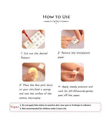 141Pcs TopFunny Glitter Temporary Tattoos for Girls - Ice Cream & Cookie Designs | Cute Waterproof Stickers for Birthday Parties - 10 Sheets - Buy Online on SooperMarket.com
