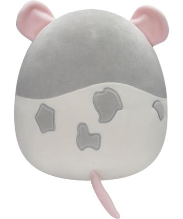 Squishmallows Original 12-Inch - Rusty the Grey and White Rat Plush Toy - Buy Online on SooperMarket.com