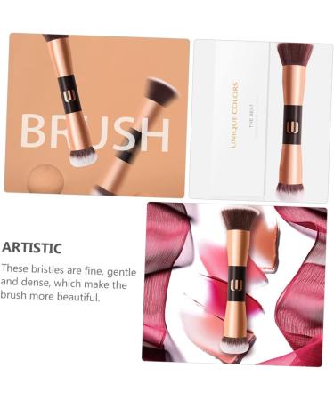 Didiseaon 1pc Double-ended Makeup Brush Wooden Miss Face Blush - Buy Online on SooperMarket.com