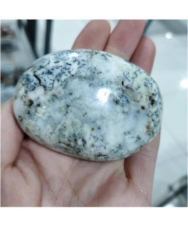 Natural Opal Moss Agate Pocket Palm Folk Crafts Crystals and Stones Garden Decoration Gifts Minerals for Worry Stone Stones (Size : 100-150g) - Buy Online on SooperMarket.com