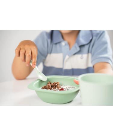 Nip Eat Green ko Bio Esslern Cutlery | Melamine-Free Baby & Children's Cutlery | Dishwasher Safe Spoon & Fork | Ideal for 9+ Months - Buy Online on SooperMarket.com