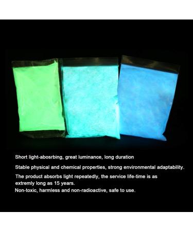 Fluorescent Lighting PUVLER 3x100g - Neon Color Glow Powder | Non-Toxic Self-Illuminating Light Pigment for Vibrant Neon Effects - Buy Online on SooperMarket.com