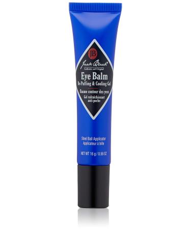 Jack Black Eye Balm De-Puffing & Cooling Gel, 0.56 Ounce