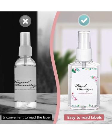 24 Pcs HULISEN Travel Spray Bottles 2oz - Fine Mist, Leak-proof, Refillable - Ideal for Baby Showers - Buy Online on SooperMarket.com