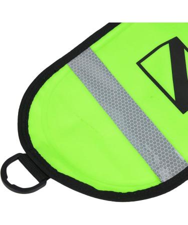 Keenso 4FT Dive Flag Inflatable Surface Marker Buoy - Fluorescence Yellow - Buy Online on SooperMarket.com
