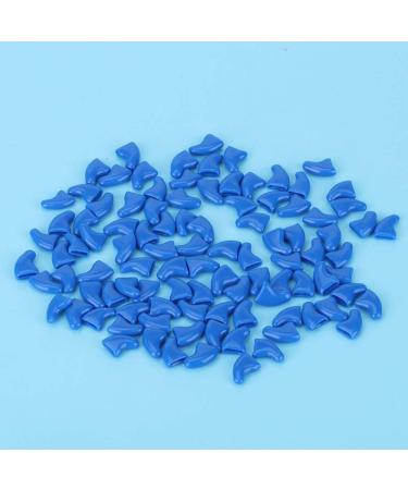 Cikonielf 100PCS Soft Pet Cat Nail Caps Claws Safe Anti Scratch Dog Paw Claw Protector Covers with Instructions With multiple options.(Blue S) - Buy Online on SooperMarket.com