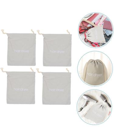 NOLITOY 8 Pcs Hair Dryer Storage Bag Anti-scratch Bags Storage Organizers Canvas Drawstring Bags Fabric - Buy Online on SooperMarket.com