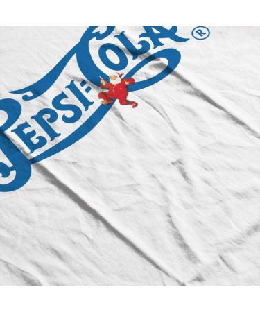 All+Every Pepsi Christmas Retro Santa Logo Men's T-Shirt S White - Buy Online on SooperMarket.com