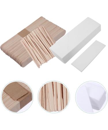 Beavorty 1200pcs Disposable Beauty Bar Spatula Set | Small Wooden Wax Applicators | Natural Birch Beauty Tools for Professional Use - Buy Online on SooperMarket.com