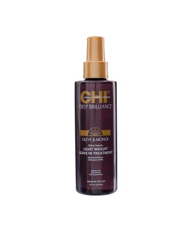 CHI Deep Brilliance Serum Light Weight Leave-in Treatment  6 Fl Oz 6 Fl Oz (Pack of 1)