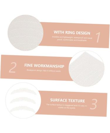 Mikinona Girl Stickers 16pcs Lace Double Eyelid Sticker Self- Adhesive Eye Tapes One Invisible Eyelid Sticker Mesh Post Net - Buy Online on SooperMarket.com