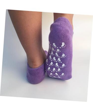 Beavorty moisturizing Gloves spa Gloves moisturizing Hand Gloves Purple Sock Set - Buy Online on SooperMarket.com