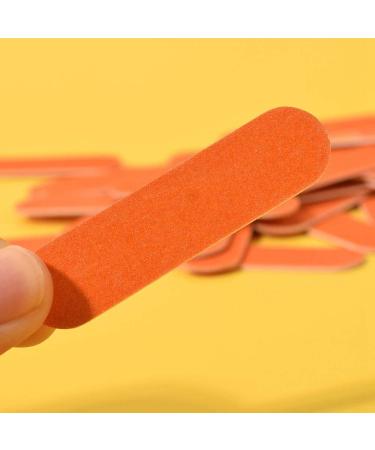 yilin 100 Pieces of Nail File Disposable Wooden Practical Nail Polisher Pedicure Nail Salon File - Buy Online on SooperMarket.com