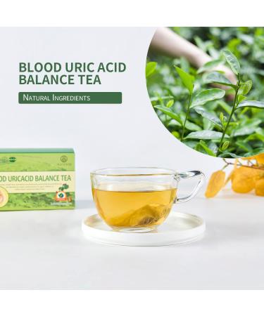 AIHIYO Blood Uric Acid Balance Tea Promote Purine Metabolism and Relieve Joint Pain 20 Teabags (3) - Buy Online on SooperMarket.com