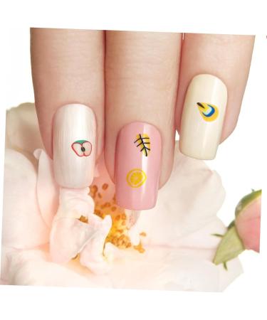 HAPINARY 4 Packs Nail Art Polymer Clay Diy Nail Decoration Nail Decorations for Nail Art Nail Art Craft Appliques Embellishments Craft Making Beads Diy Nail Art Slices 3d Resin Suite Fruit - Buy Online on SooperMarket.com
