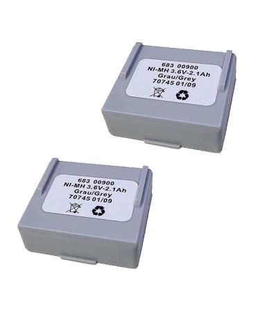 (2 Pack) 68300900 Battery 3.6V 1.2A for HETRONIC 68300900 Battery Rechargeable for Remote Control