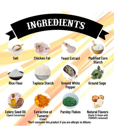 Smoke n Sanity Chicken Base - Low FODMAP Certified, Gluten & Dairy Free (10.0 oz Jar) - Buy Online on SooperMarket.com