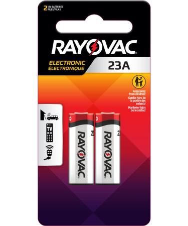 Buy Rayovac 23A Alkaline Batteries - 12V Keyless Battery Pack (2 Count) for International Shipping - Buy Online on SooperMarket.com