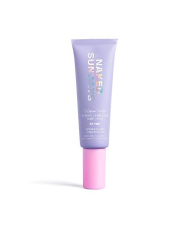 Naked Sundays CabanaCreme Daily Sunscreen Moisturizer SPF50 2-in-1 Hydrating Sunscreen & Face Primer Lightweight Formula Hydrates Protects with Glowy Finish 50ml
