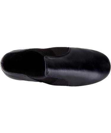 Linodes Jazz Dance Shoes - Tent Leather Slip-on for Women and Men - Black, Size 8 Women/7.5 Men - Buy Online on SooperMarket.com