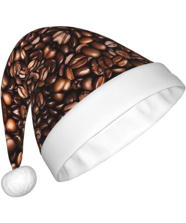 Chrysm Festive Christmas Hat Long-Lasting Color Perfect Accessory For Holiday Parties Adult Sizegraffiti Lips Funny Roasted Coffee Beans One Size - Buy Online on SooperMarket.com