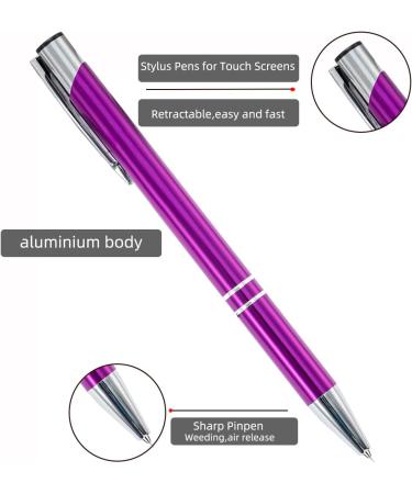 3-Piece Craft Weeding Tool Set for Vinyl - Precision Weeding Pin Pen and Stainless Steel Point - Green Blue Purple - Buy Online on SooperMarket.com