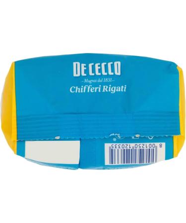 De Cecco Chiferi Rigate Pasta N33 500g - Pack of 3 - Buy Online on SooperMarket.com