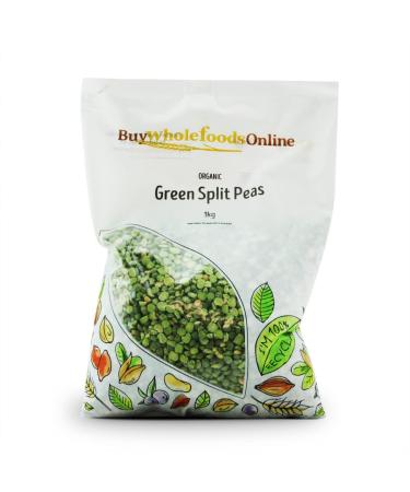 Organic Green Split Peas 1kg
