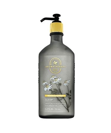Bath and Body Works Aromatherapy Sleep - Black Chamomile Body Lotion with Natural Essential Oils 6.5 Fluid Ounce