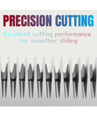 BestBomg 4fW Dog Grooming Blades - Removable Compatible with Heiniger/Moser Max45/Andis/A5 3/8 inch (9.5 mm) Cutting Length - Buy Online on SooperMarket.com