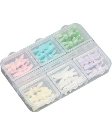 Rabbit Nail Decoration Nail Ornaments Adequate Quantity Safe Resin Multipurpose Beautiful for Nail Salon for Winter - Buy Online on SooperMarket.com