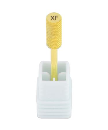 PANA Small Barrel Nail Drill Bit 2X Fine Grit - Gold | 3/32 Shank Size for Acrylic & Hard Gel Nails | Professional & Beginner Manicure Pedicure Tool - Buy Online on SooperMarket.com